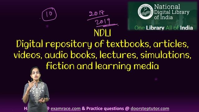 National Digital Library of India (NDLI) | Education | NET Paper 1 | Library Science