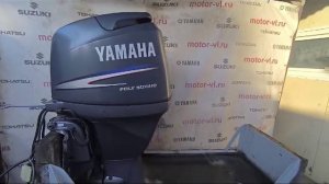 Yamaha F95 запуск двигателя