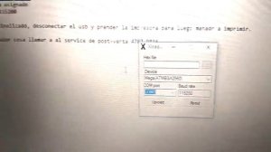 Createbot MINI Firmware Upload