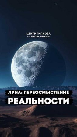 Луна: Переосмысление реальности