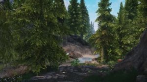 Skyrim Music & Ambience _ Walking Across Skyrim - Helgen Cave To Whiterun _ Ambient Music