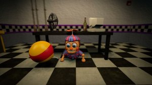 FNAF-sfm Giant Bonnie attacked Freddy