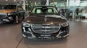 Mercedes Maybach S680 V12 (2025) - Полный визуальный обзор [4K]