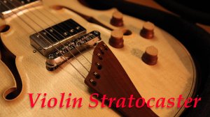 Violin Stratocaster электрогитара, Audeu 2024г.