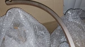 Посылка с мебелью из группы вк. Деревянная мебель для кукол.