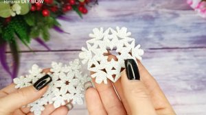 РЕЗУЛЬТАТ превзошёл МОИ ОЖИДАНИЯ/ ОБОДОК СНЕЖИНКИ своими руками.