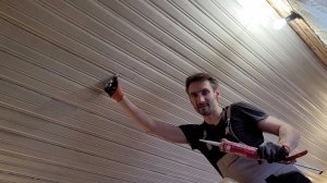 Внук, 15 серия. Подготовил и покрасил потолок.