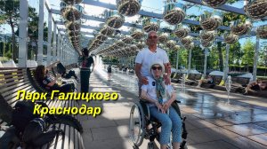 Парк Галицкого. Краснодар. Первая часть прогулки. 21.06.2024.