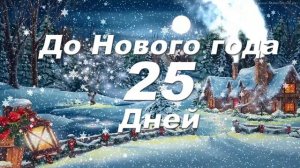 До Нового года 25 дней