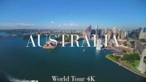 FLYING OVER AUSTRALIA (4K UHD) - Beautiful Nature Scenery with Relaxing Music  4K VIDEO ULTRA HD