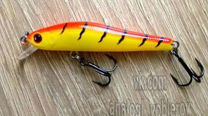 Копия - Zipbaits Rigge 56 - медленно тонущий + шумный - Китайский воблер Ридж 56 - с Алиэкспресс