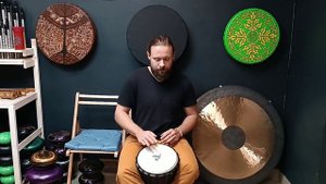 Джембе Индонезия Yuka 10" / Ручной барабан / Джембе дерево/кожа / Мембранофон / shamanic.moscow