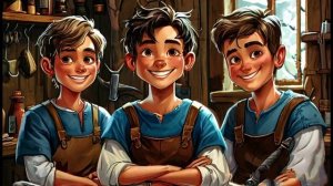 Три брата. Сказка Братьев Гримм. Аудио сказка.