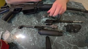 Замена газового поршня сайга 12К исп.30