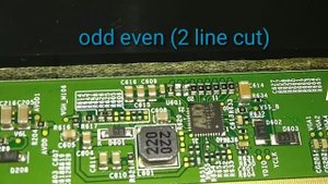 LED panel Vgh VGL bypass ( ODD EVEN )