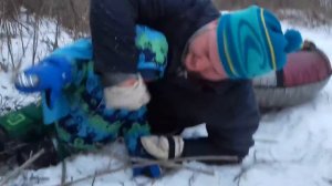 Падение с ватрушки