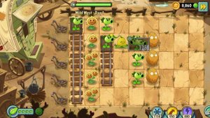 Plants vs. Zombies 2 Wild West Day 6 / Дикий запад День 6