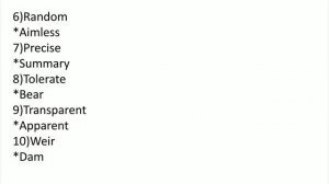 Most Repeated Synonyms of GAT (General Assessment Test) in previous 5 years. Past Paper MCQS Of GAT