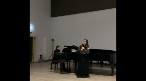 С.В.Рахманинов романс "Сирень" исп. Марьям Юсуфи