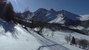 Скитур по Архызу в декабре.