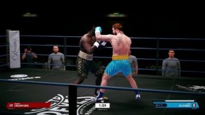 competitive matchup online Canelo vs Crawford / Undisputed Boxing Game