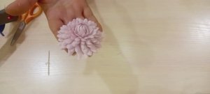 Чудесная хризантема из фоамирана своими руками. Показываю как делаю ее я