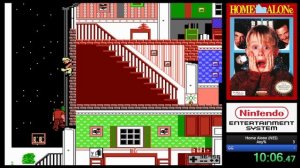 Home Alone (NES) Speedrun in 19m 58s