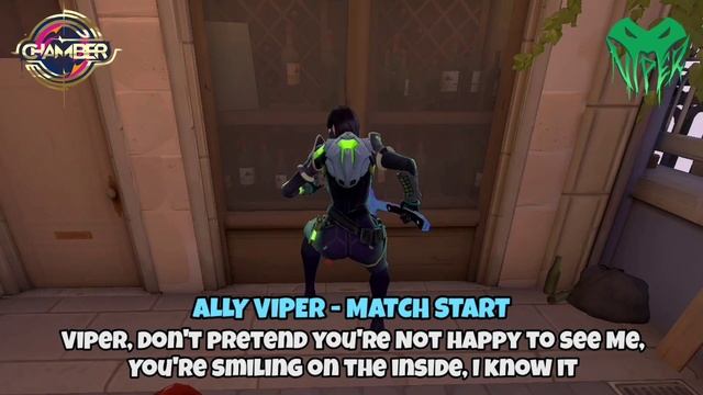 Valorant - Chamber Interaction Voice lines With Other Agents смотреть онлайн