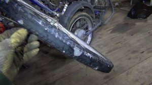 Зашиповал колесо мотовела