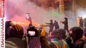 «Настоящих буйных много». Точная копия украинского майдана в Тбилиси
