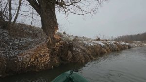 Сплав в декабре Хмара➡Сож 17км. Удачный😁