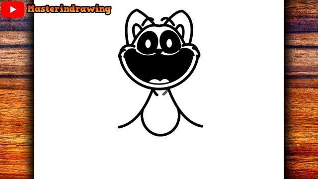HOW TO DRAW CATNAP - POPPY PLAYTIME