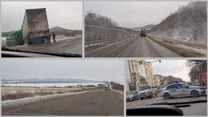 Еду в г.Уссурийск. Трасса и немного прокатимся по городу.