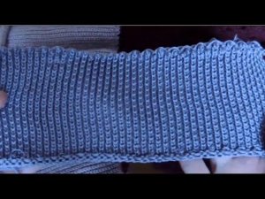 Так, фанг, пресс. На однофонтурной вязальной машине Бразер с перфокартой.