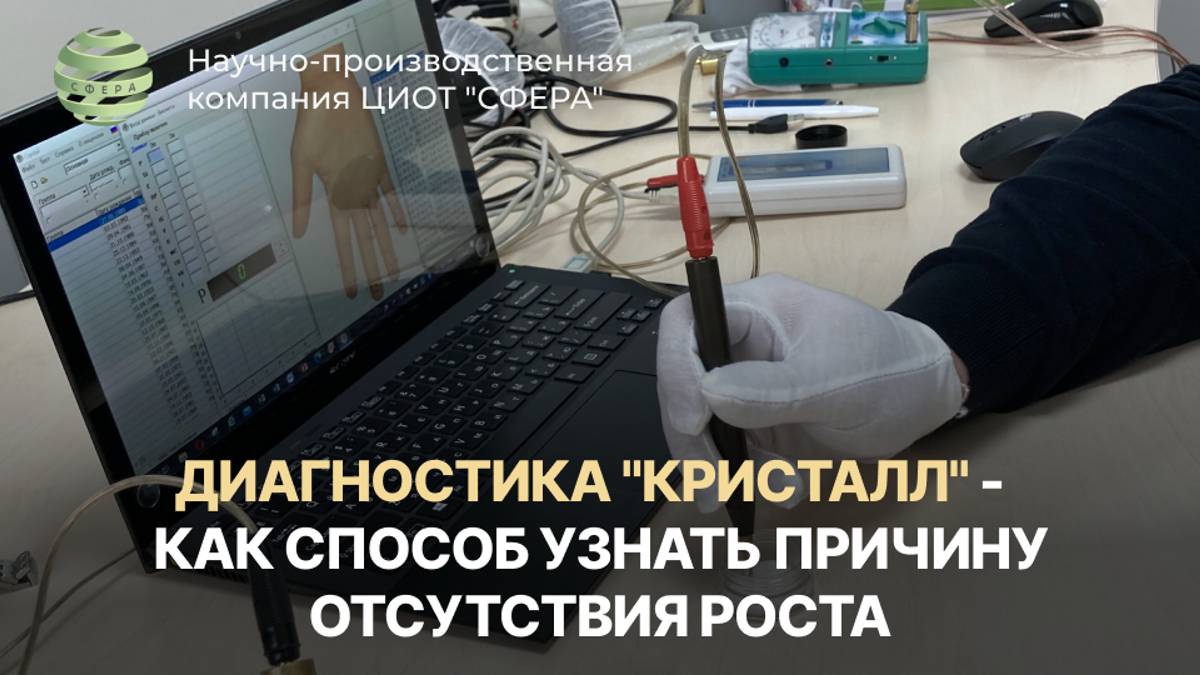 Диагностика "Кристалл" -  как способ узнать причину отсутствия роста. ЦИОТ "Сфера"