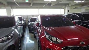 Стоянка в Корее