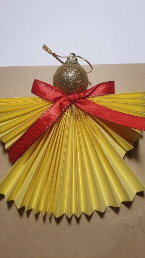 Мастер класс "новогодняя игрушка ангел "