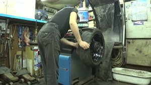 Балансировка мото колеса