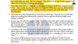 3- Computers and Girls / MORE TO READ Metinleri / YDS / YÖKDİL