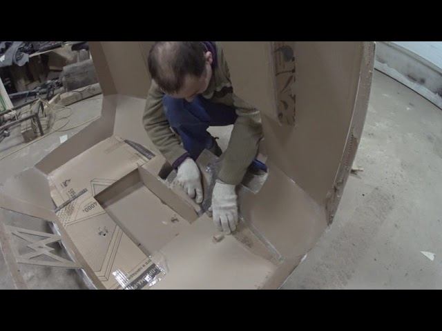 Квадроцикл своими руками. Изготовление пластика.#самодельный смотреть онлайн