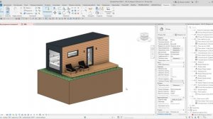 Урок Revit. Настройка 3D вида, чтобы было красиво. Анонс курса по моделированию каркасного дома
