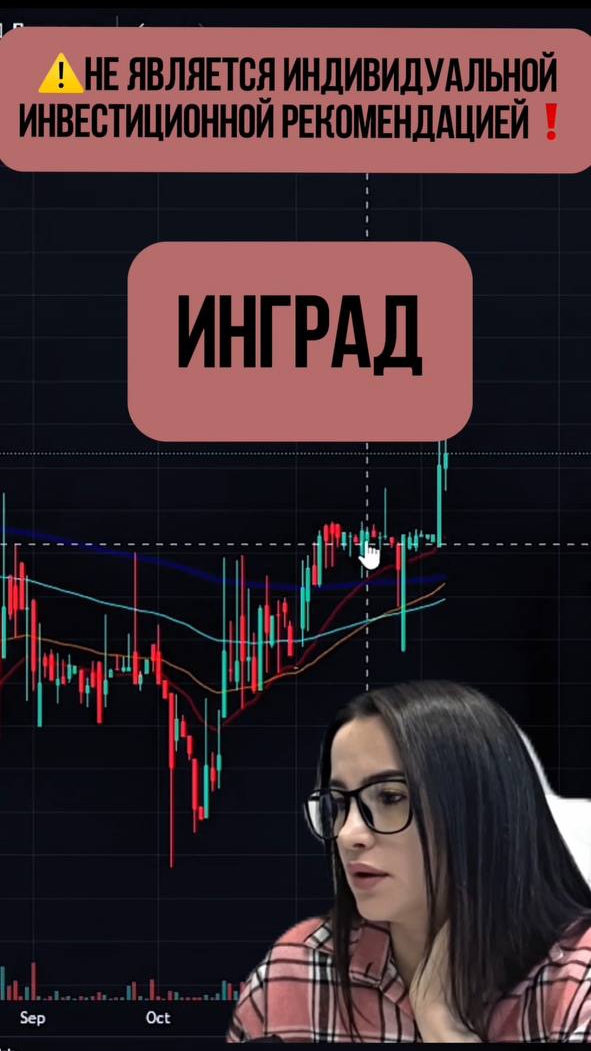 ИНГРАД - есть покупатель! #трейдингсигналы #трейдинг #трейдингдляновичков