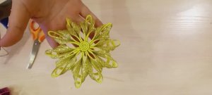 Мастер класс как сделать самую простую снежинку из фоамирана своими руками