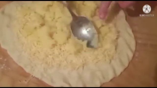 какая вкуснятина с сыром #лепёшка турецкий #