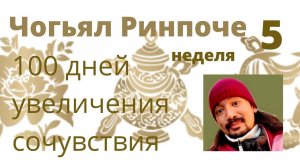 100дней Увеличения Сочувствия Д.З.(5 неделя) Чогьял Ринпоче 06 03 2022