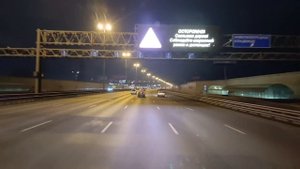 Пушкино - Раменское Через МКАД. 4K 1080. Таймплас. 15х. Время съёмки 85 минут.