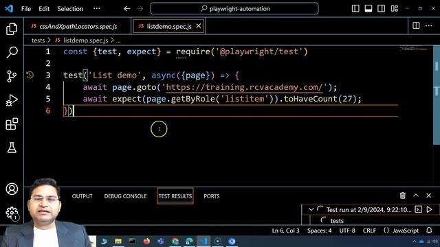 Playwright Tutorial #14 - Working with List Items in Playwright