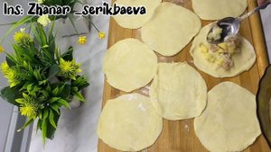 Песочная уйгурская самса. Очень вкусно и легко приготовить.