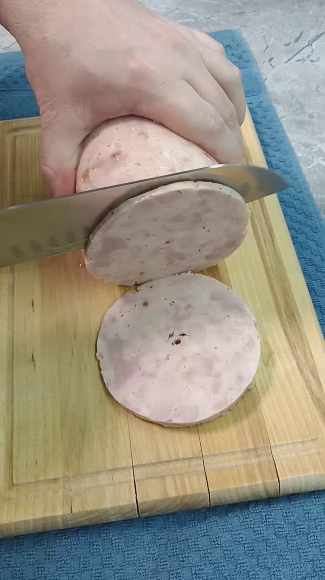 Ветчина домашняя 😋 Рецепт ⬇️ Очень вкусная 🤗
