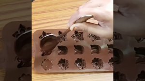 Rich and Creamy Homemade Chocolate candy | #youtubeshort #chocolate #candy 👍😜👌😋